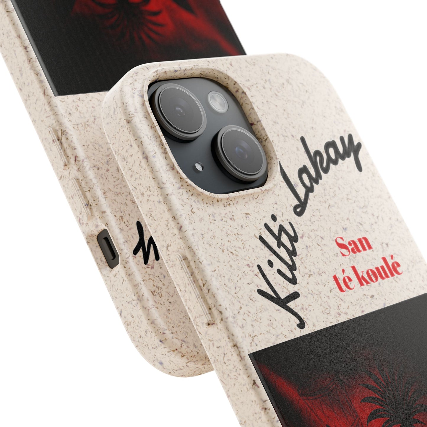 Kilti Lakay™ Eco-Friendly Phone Case | Biodegradable Sustainable Cover, Haitian Heritage