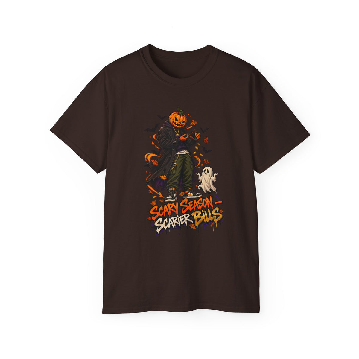 Scary Season, Scarier Bills – Bat Edition Unisex Halloween T-Shirt