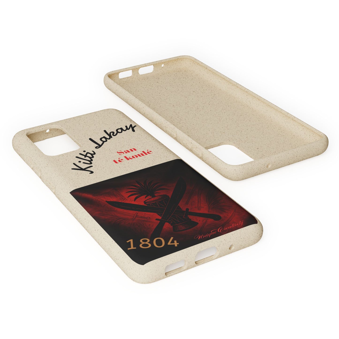 Kilti Lakay™ Eco-Friendly Phone Case | Biodegradable Sustainable Cover, Haitian Heritage