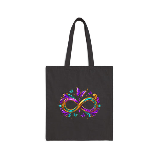 Infinite fortune Cotton Canvas Tote Bag