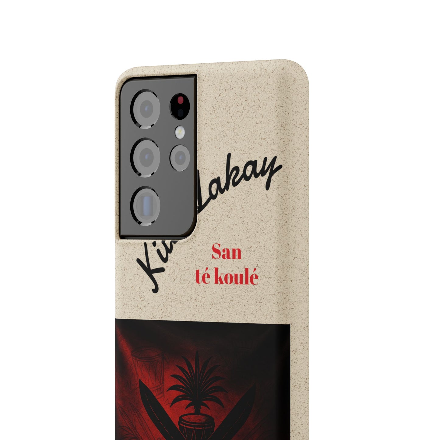 Kilti Lakay™ Eco-Friendly Phone Case | Biodegradable Sustainable Cover, Haitian Heritage
