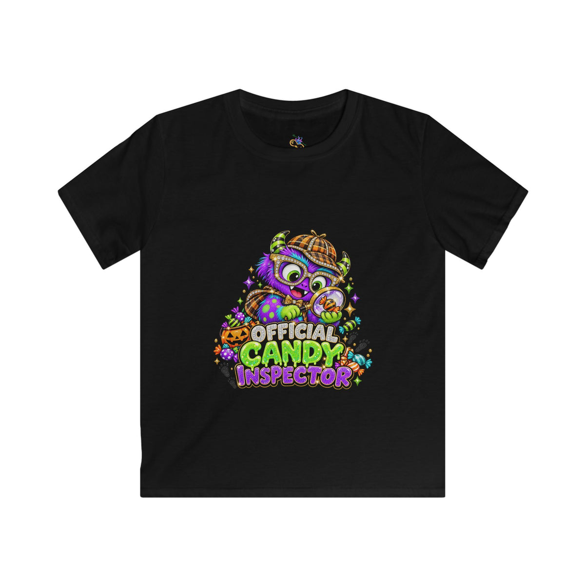 Official Candy Inspector Kids T-Shirt