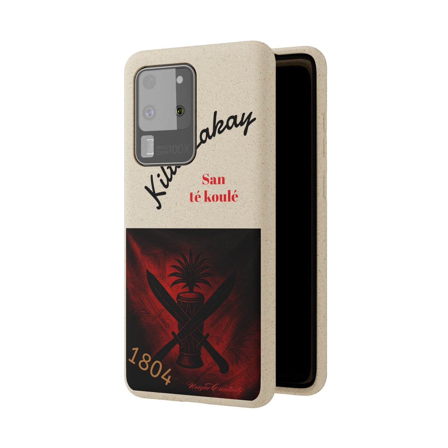 Kilti Lakay™ Eco-Friendly Phone Case | Biodegradable Sustainable Cover, Haitian Heritage