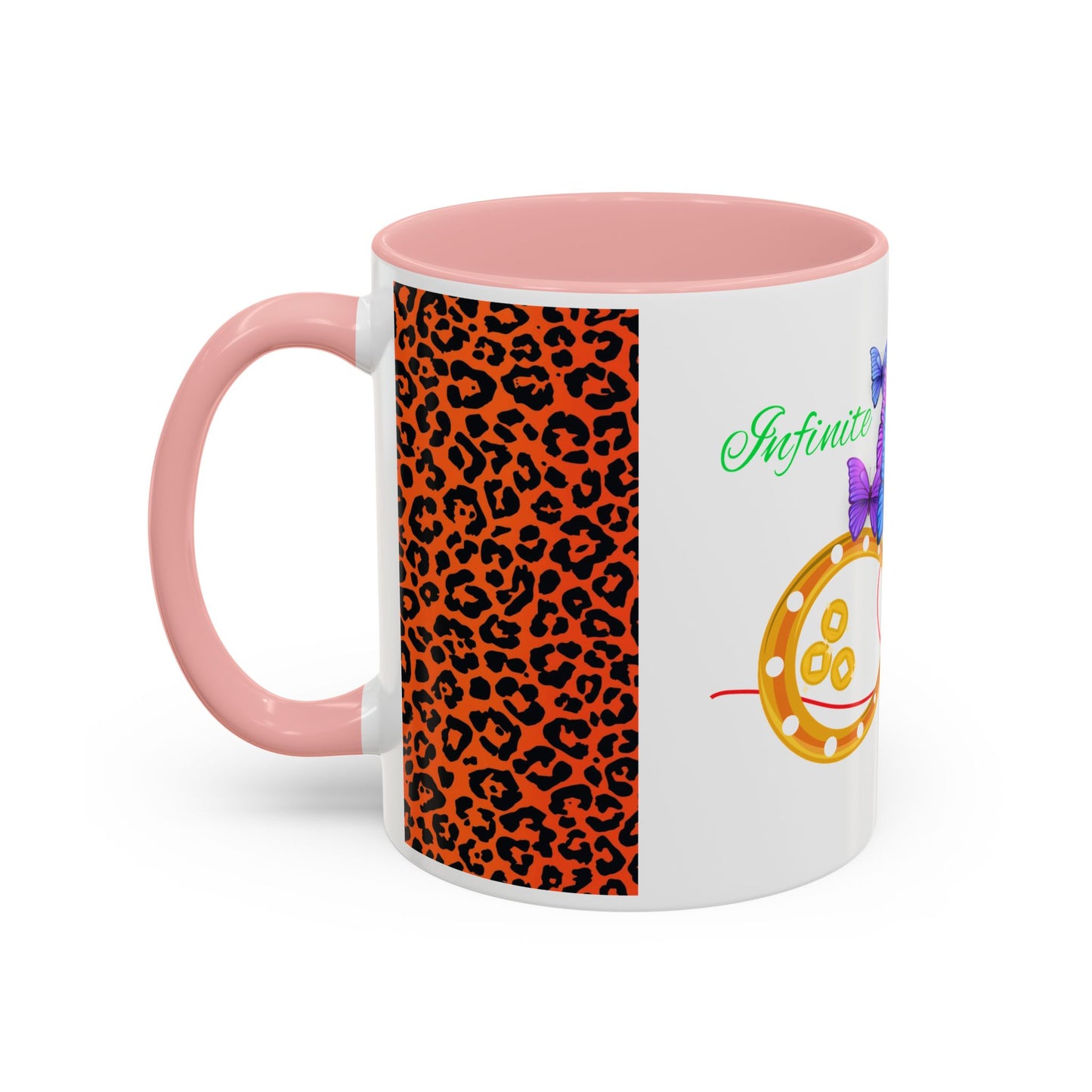 Infinite Fortune™ Wild Luxe Mug – Purple Butterfly Edition