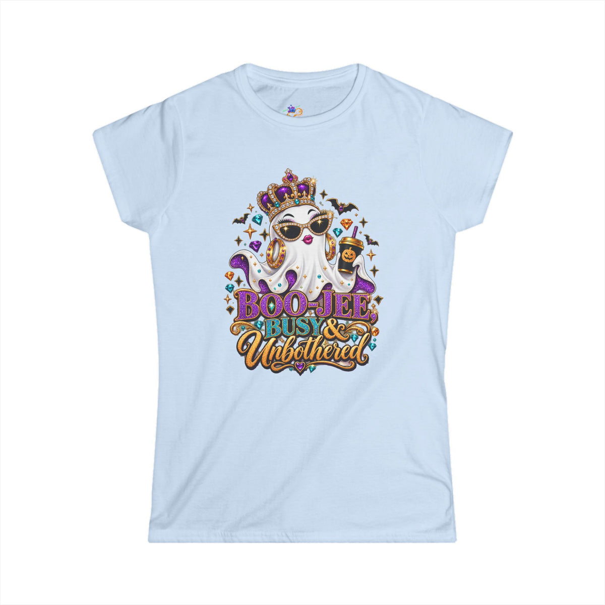 Boo-Jee, Busy & Unbothered Women’s Halloween Soft Tee