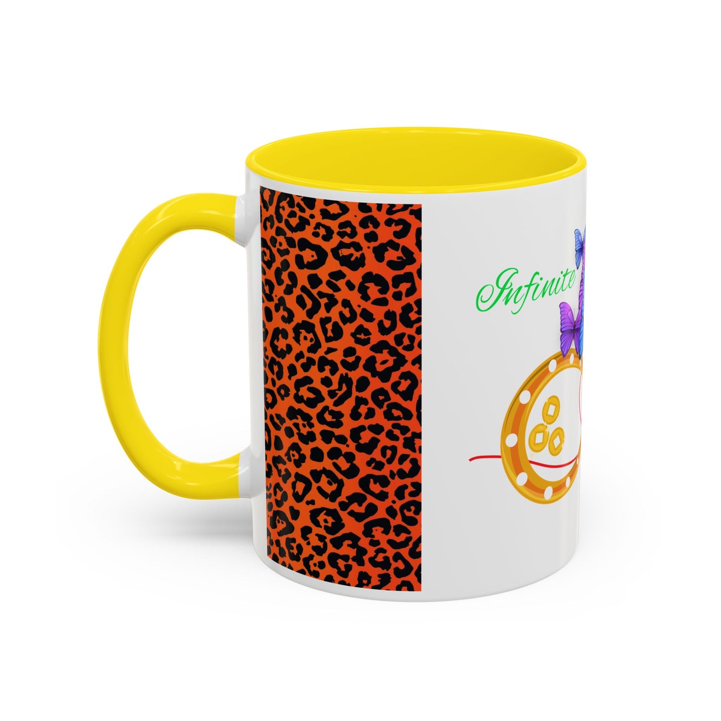 Infinite Fortune™ Wild Luxe Mug – Purple Butterfly Edition