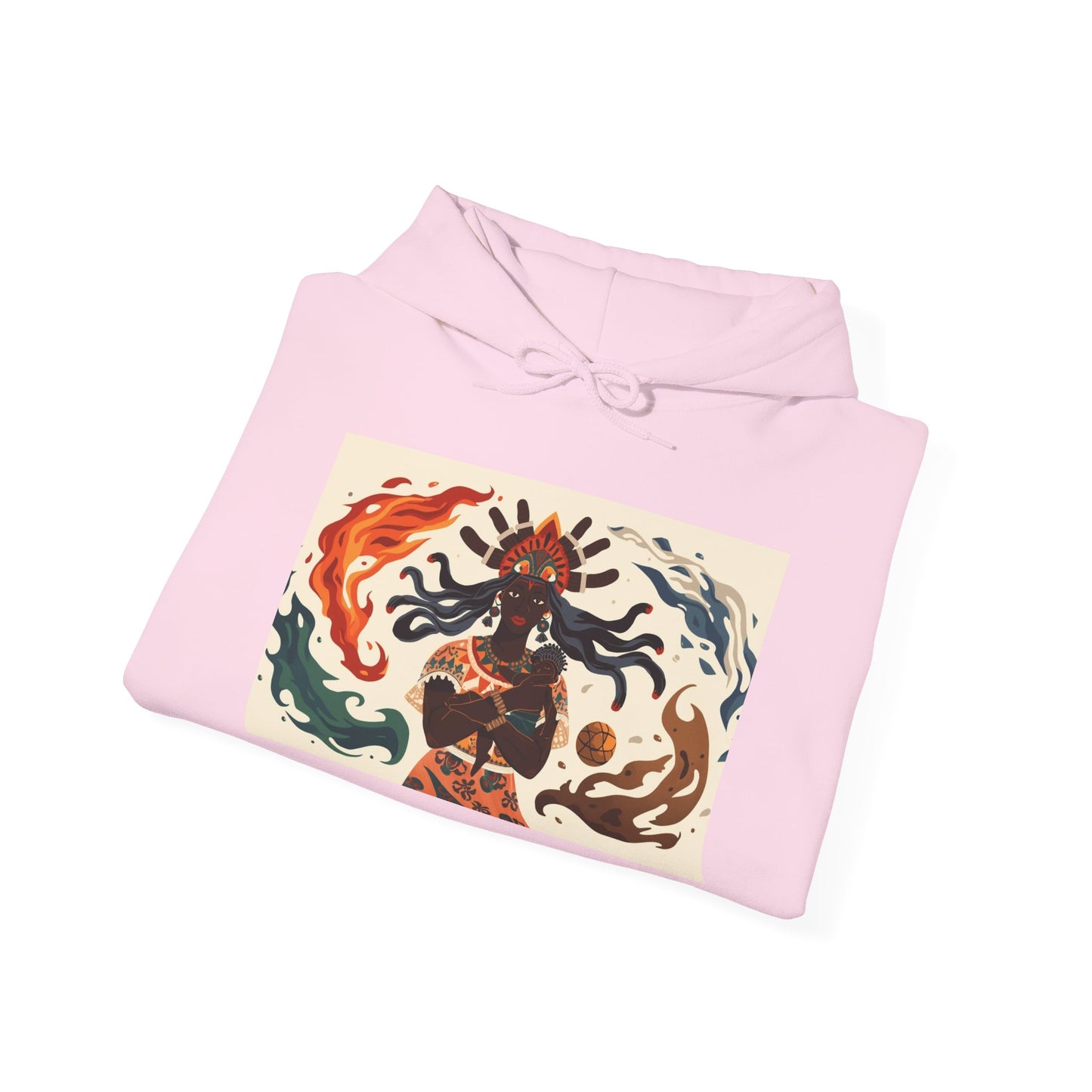 Sacred Mother Hoodie - Divine Fire & Protection