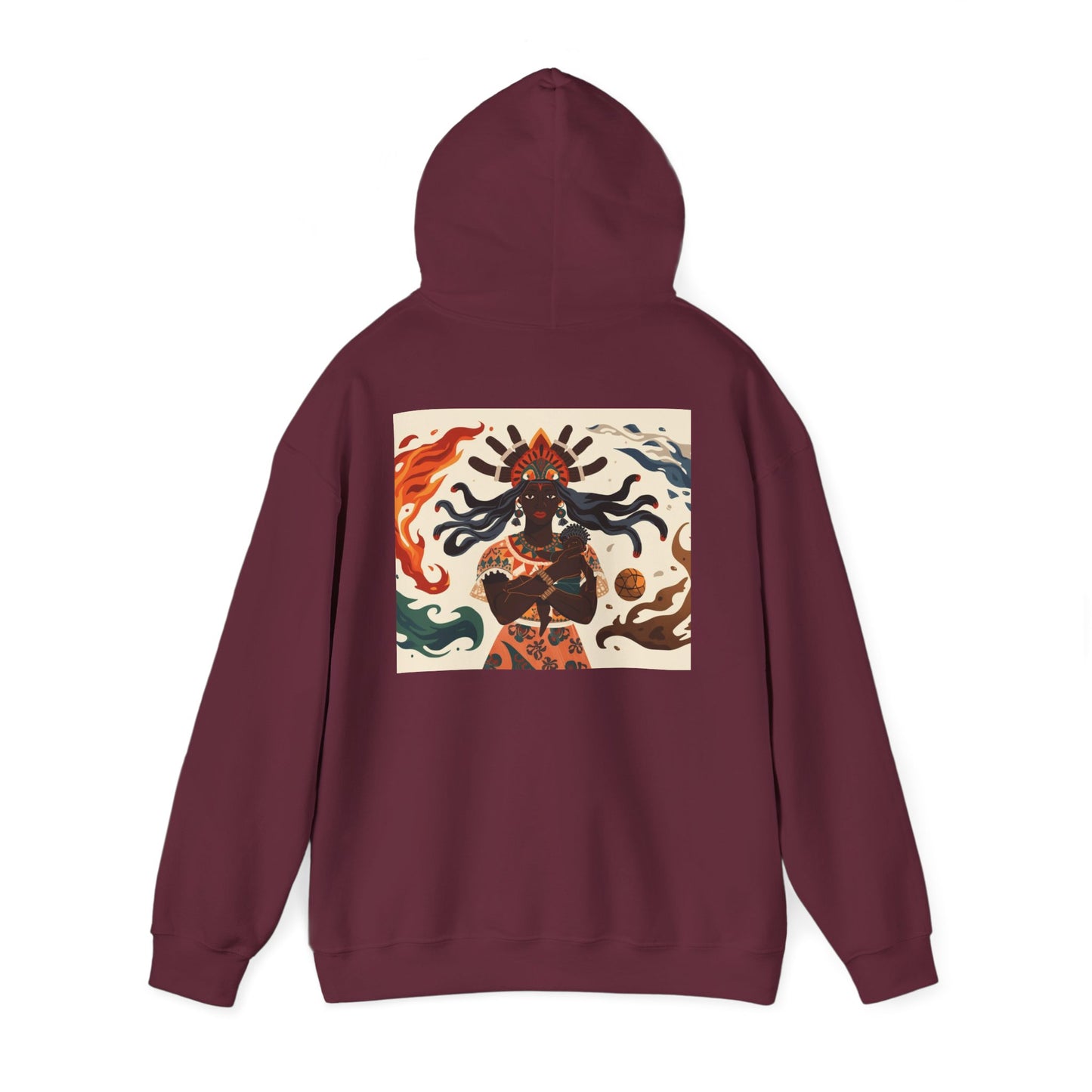 Sacred Mother Hoodie - Divine Fire & Protection