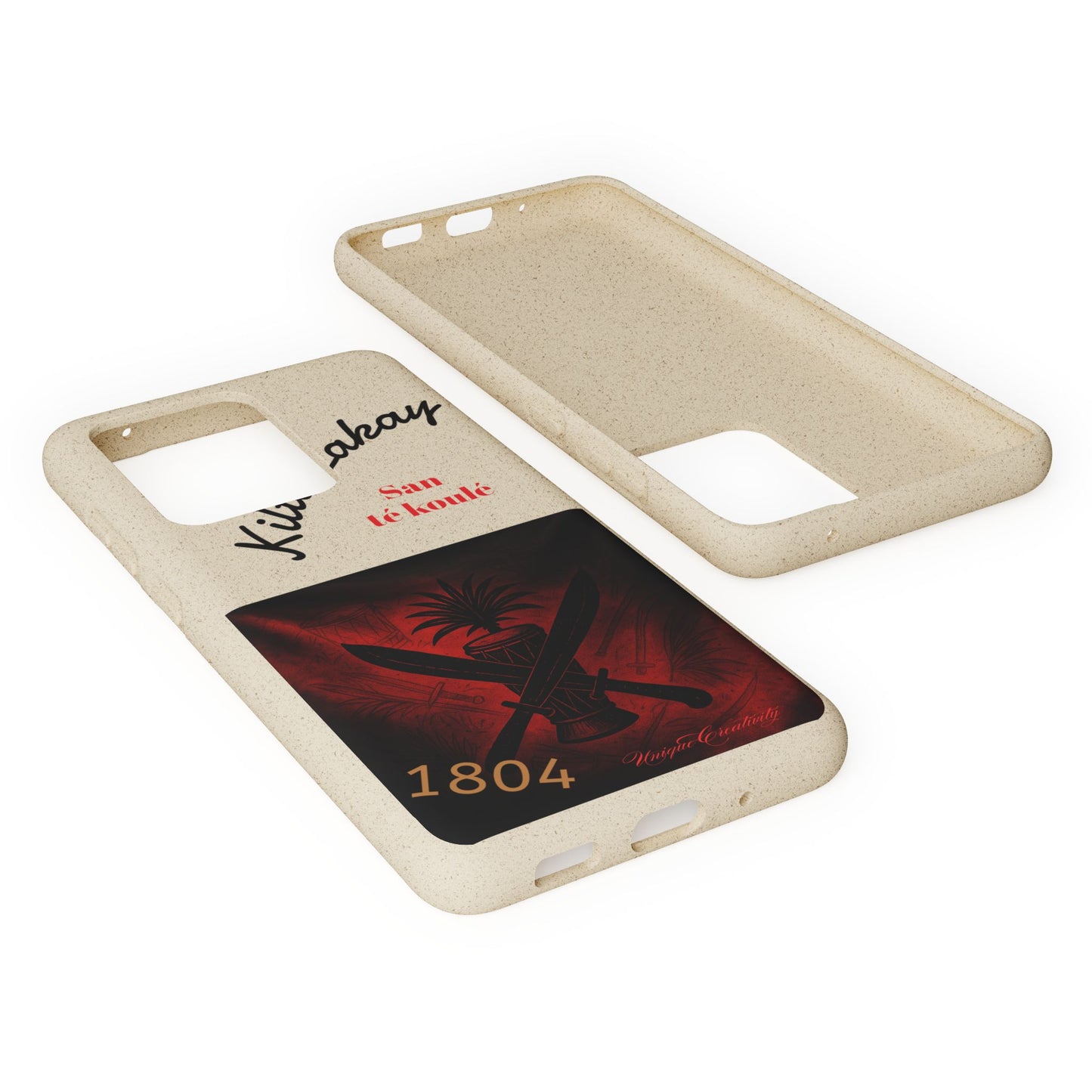 Kilti Lakay™ Eco-Friendly Phone Case | Biodegradable Sustainable Cover, Haitian Heritage