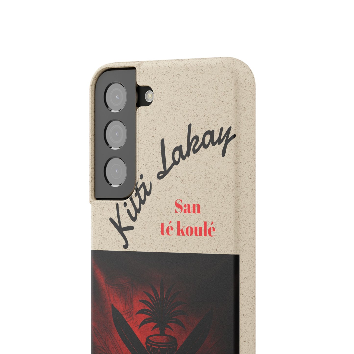 Kilti Lakay™ Eco-Friendly Phone Case | Biodegradable Sustainable Cover, Haitian Heritage