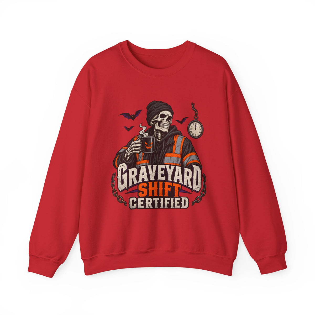 Graveyard Shift Certified Unisex Halloween Sweatshirt