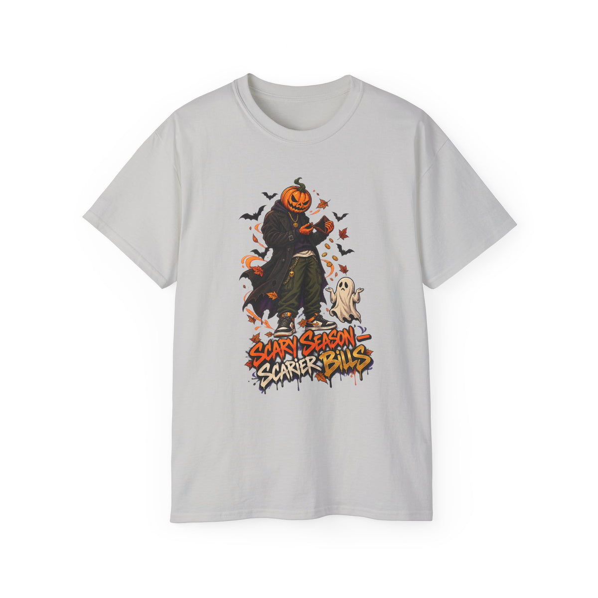 Scary Season, Scarier Bills – Bat Edition Unisex Halloween T-Shirt