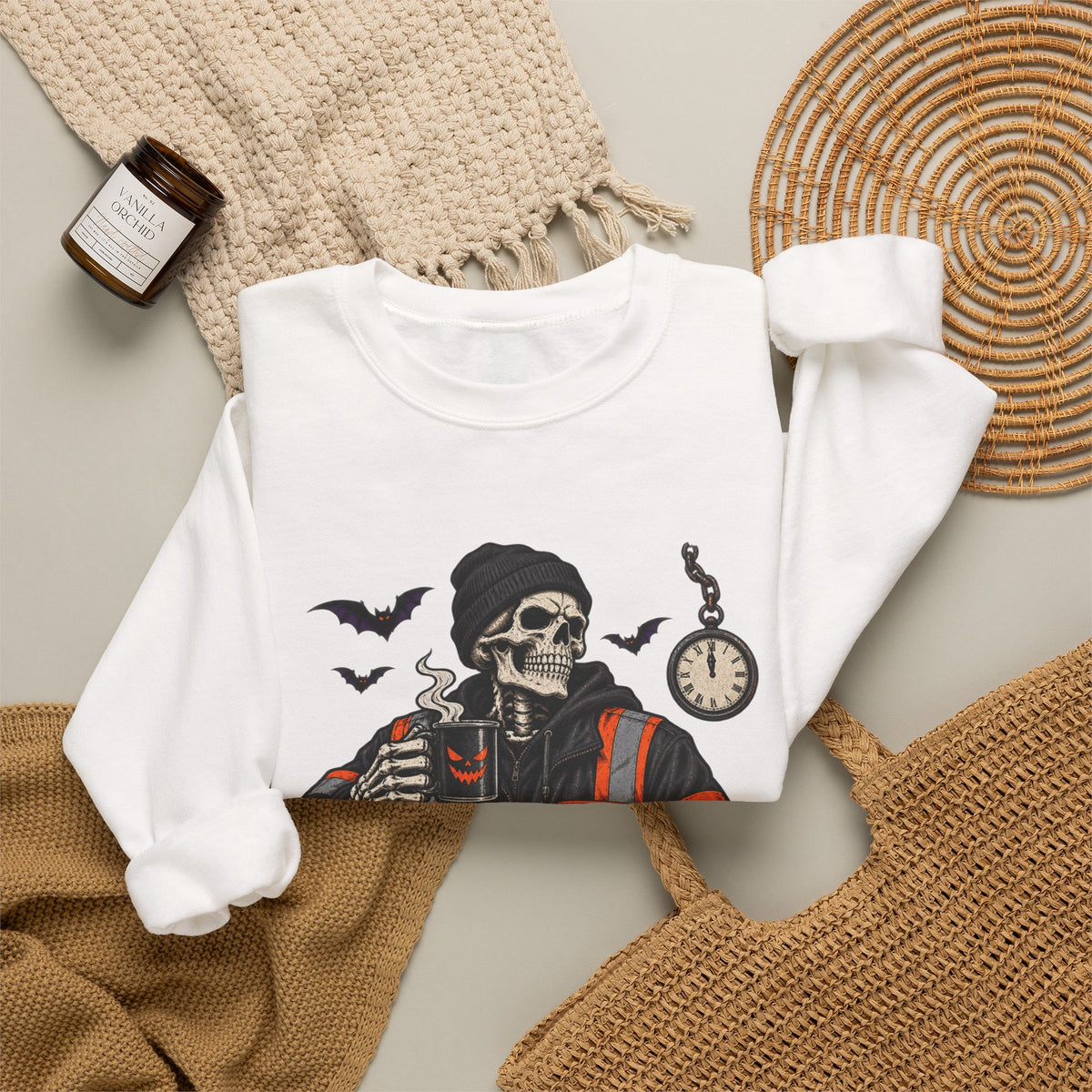 Graveyard Shift Certified Unisex Halloween Sweatshirt