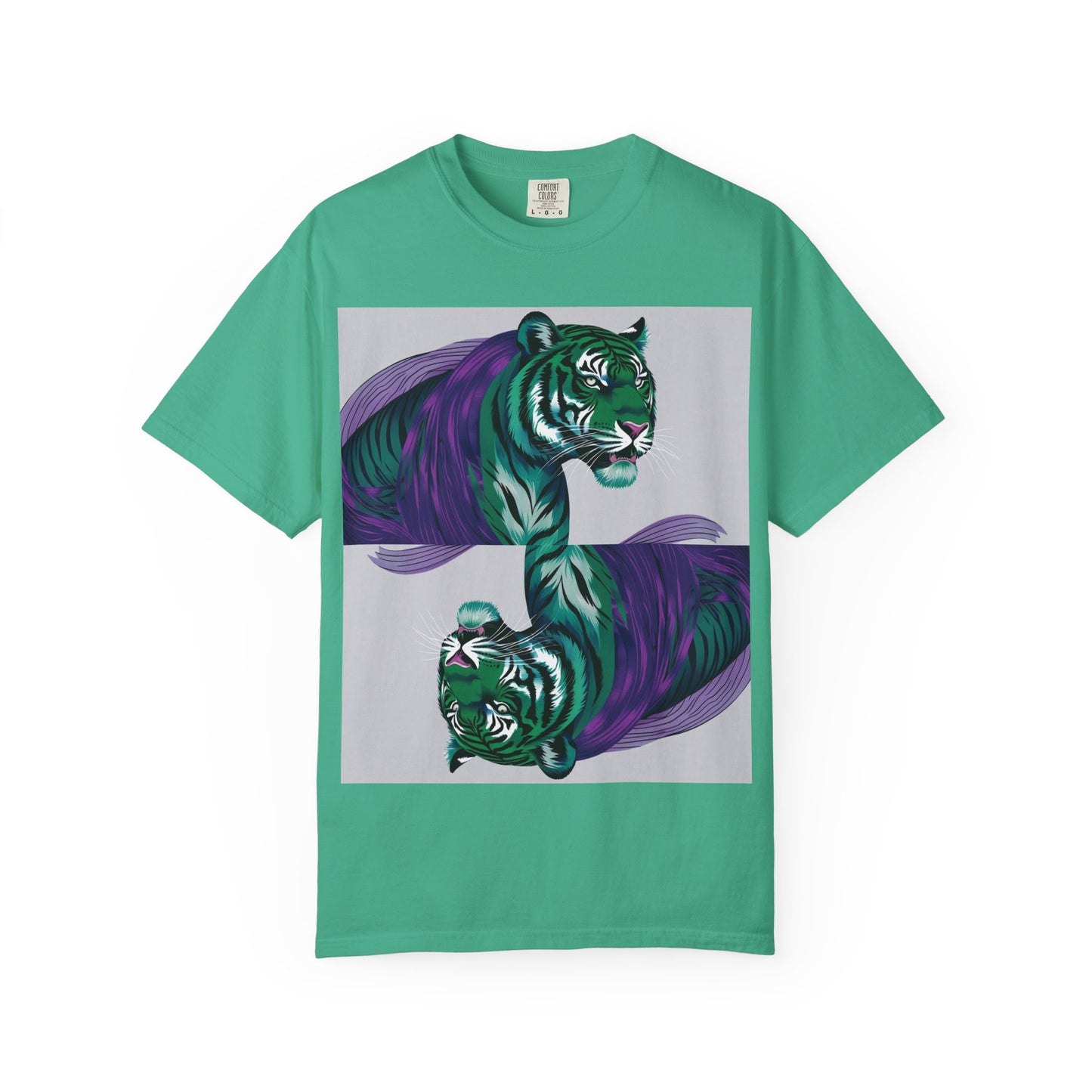 Royal Totems™ Twin Tiger Graphic Tee | Unique Creativity LLC