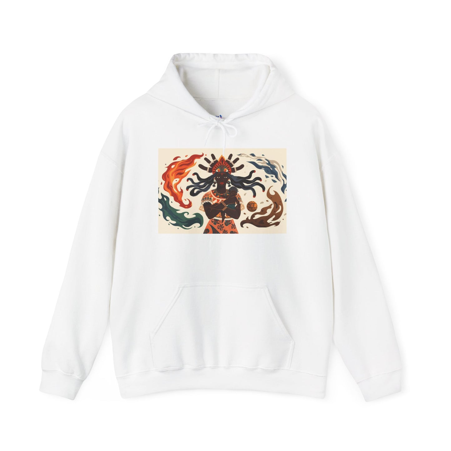 Sacred Mother Hoodie - Divine Fire & Protection