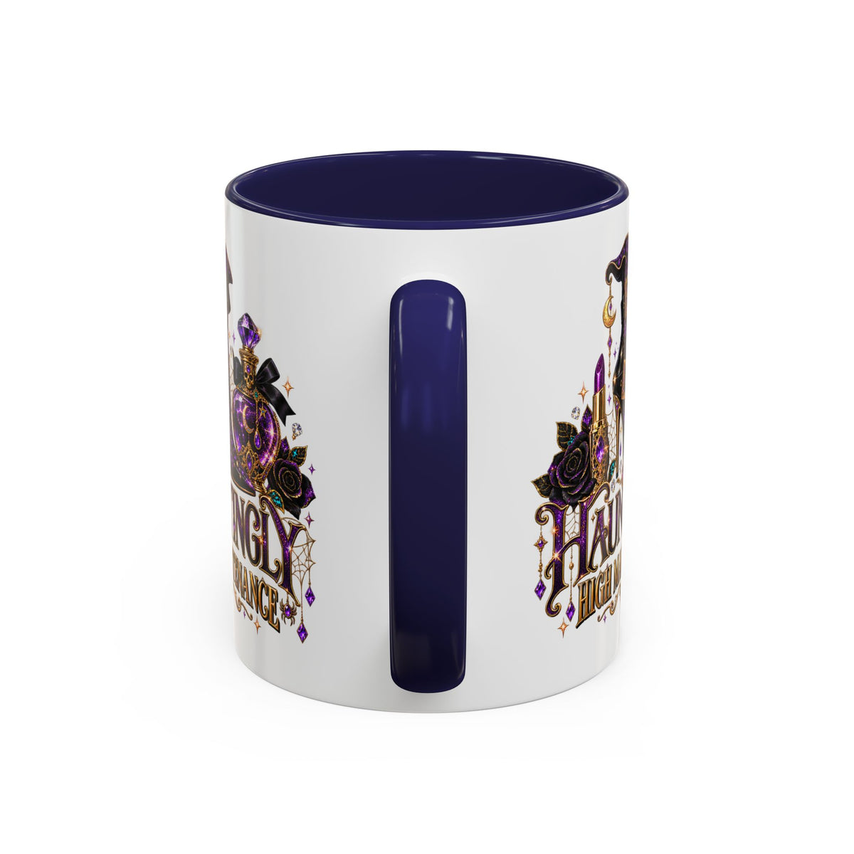 Hauntingly High Maintenance Halloween Mug – 11 oz Color Accent Coffee Cup
