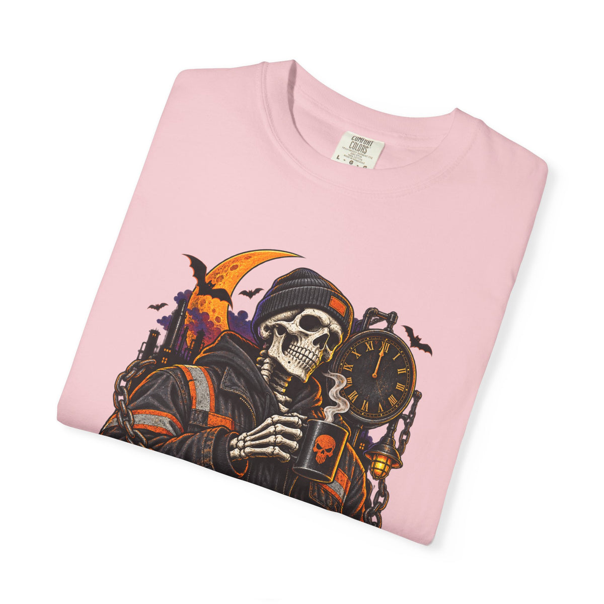 Graveyard Shift Certified Skeleton Halloween T-Shirt