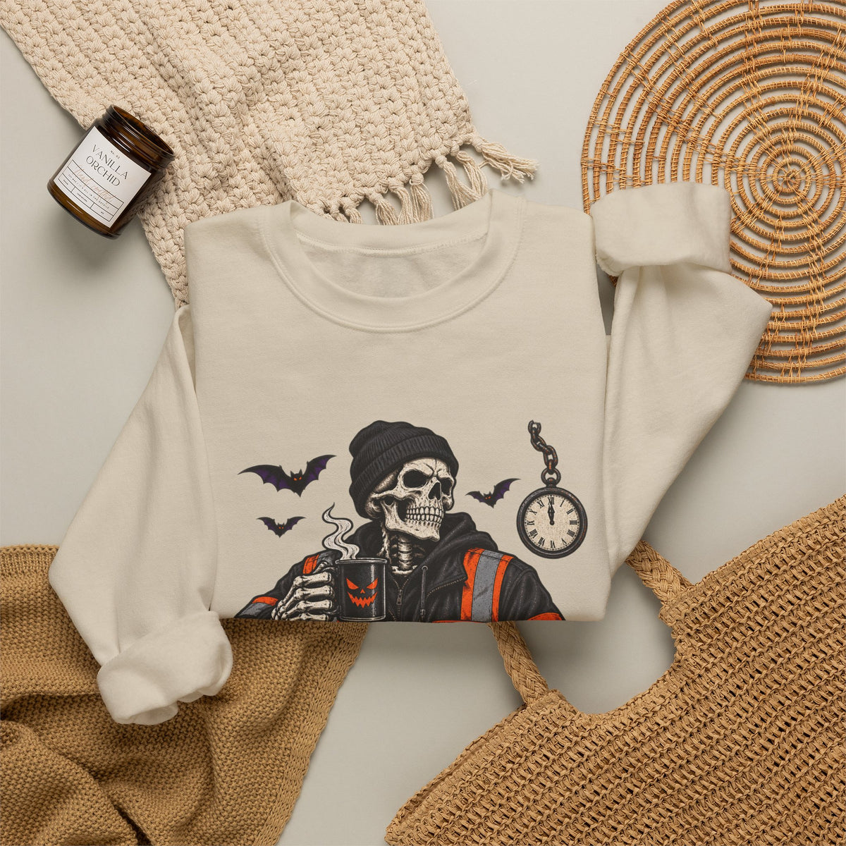 Graveyard Shift Certified Unisex Halloween Sweatshirt