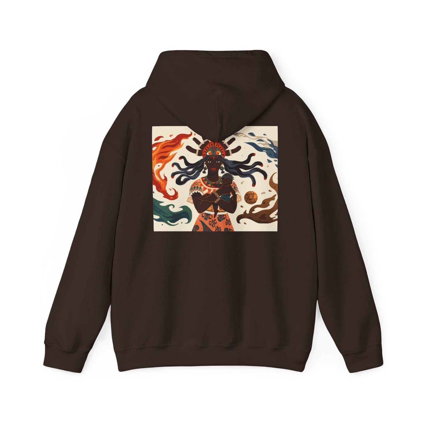 Sacred Mother Hoodie - Divine Fire & Protection