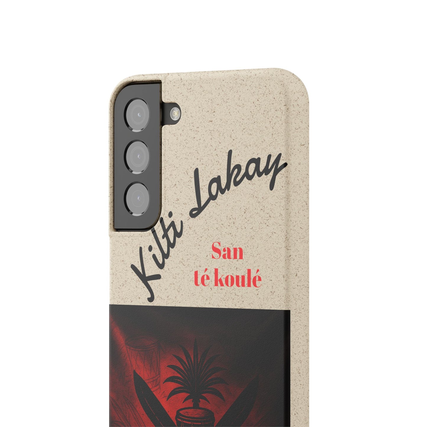 Kilti Lakay™ Eco-Friendly Phone Case | Biodegradable Sustainable Cover, Haitian Heritage