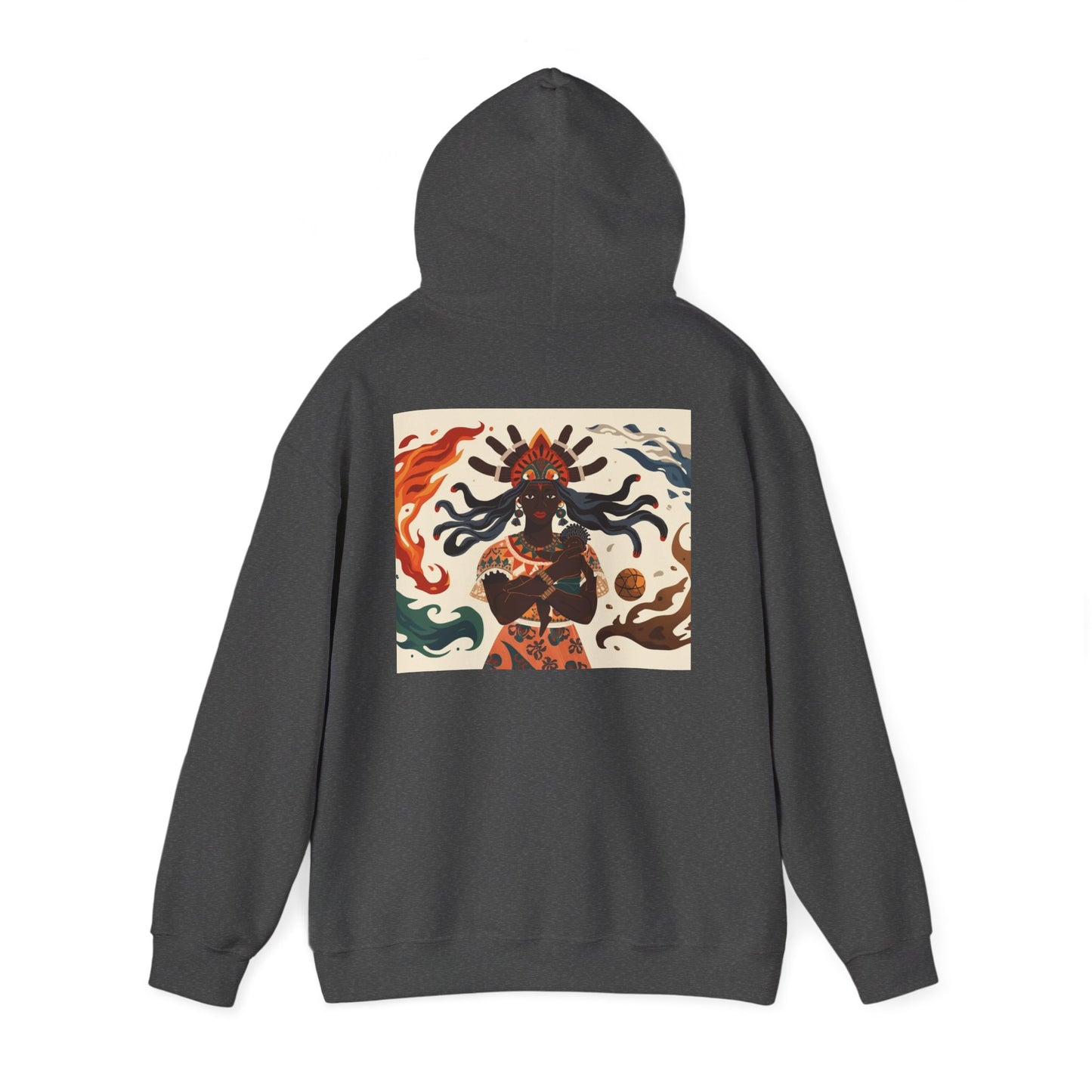 Sacred Mother Hoodie - Divine Fire & Protection
