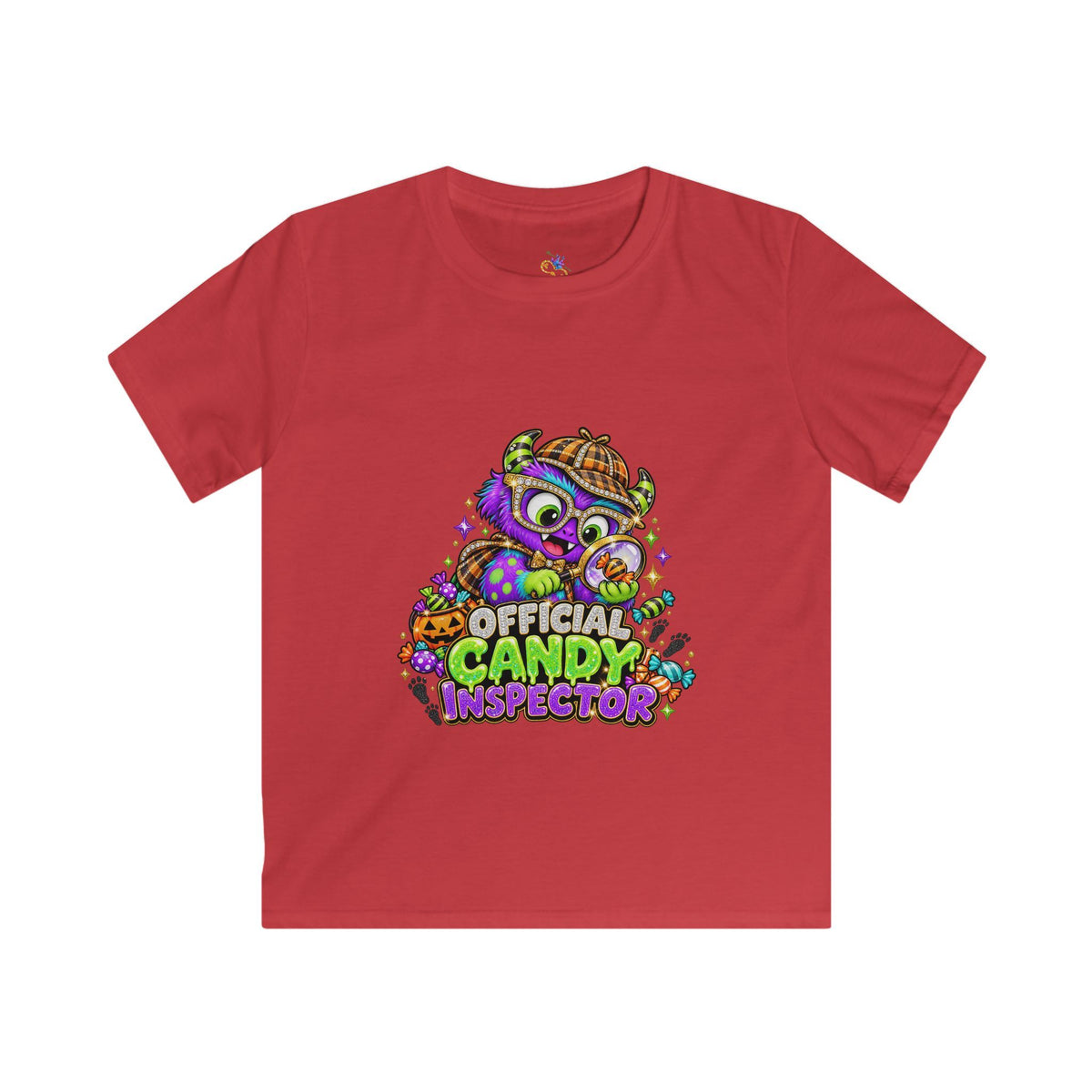 Official Candy Inspector Kids T-Shirt