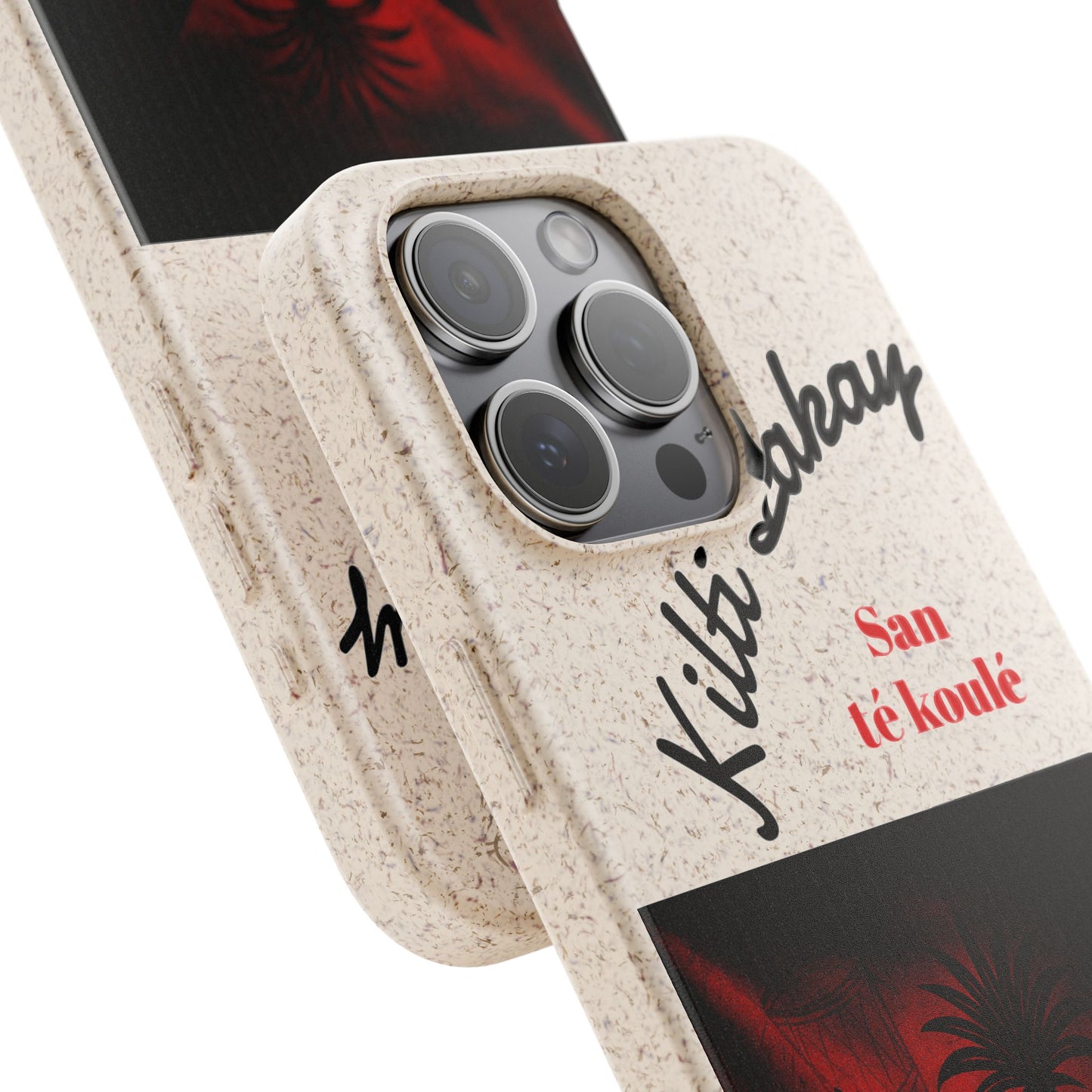 Kilti Lakay™ Eco-Friendly Phone Case | Biodegradable Sustainable Cover, Haitian Heritage
