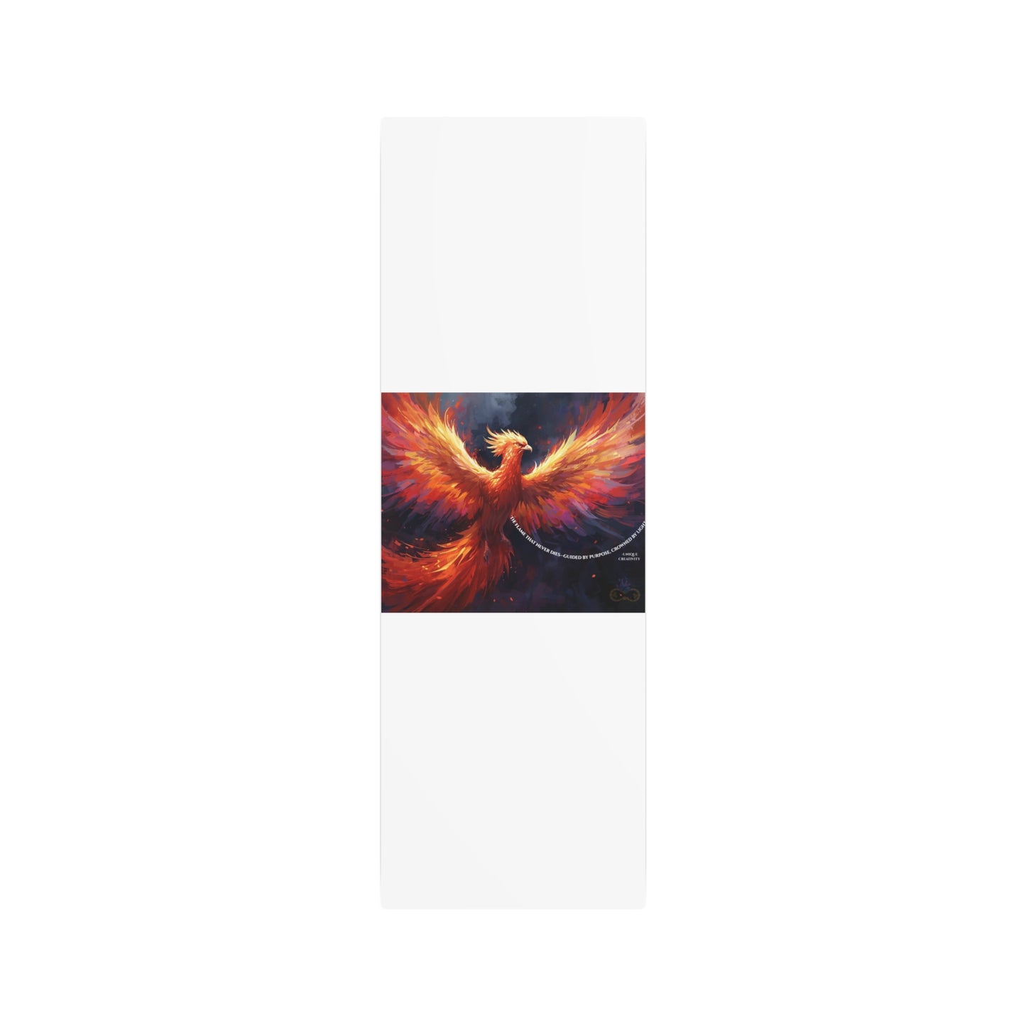 The Flame That Never Dies- Phoenix Rebirth Metal Wall Art sign | Unique Creativity