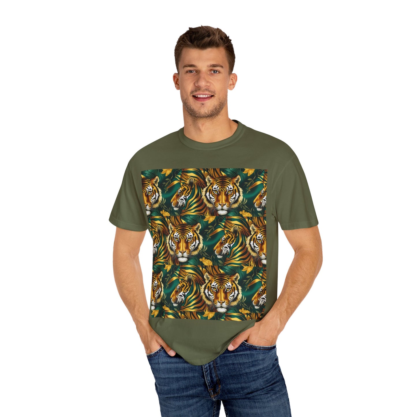 Royal Totems™ Tiger Graphic Tee  Unisex Heavy Cotton