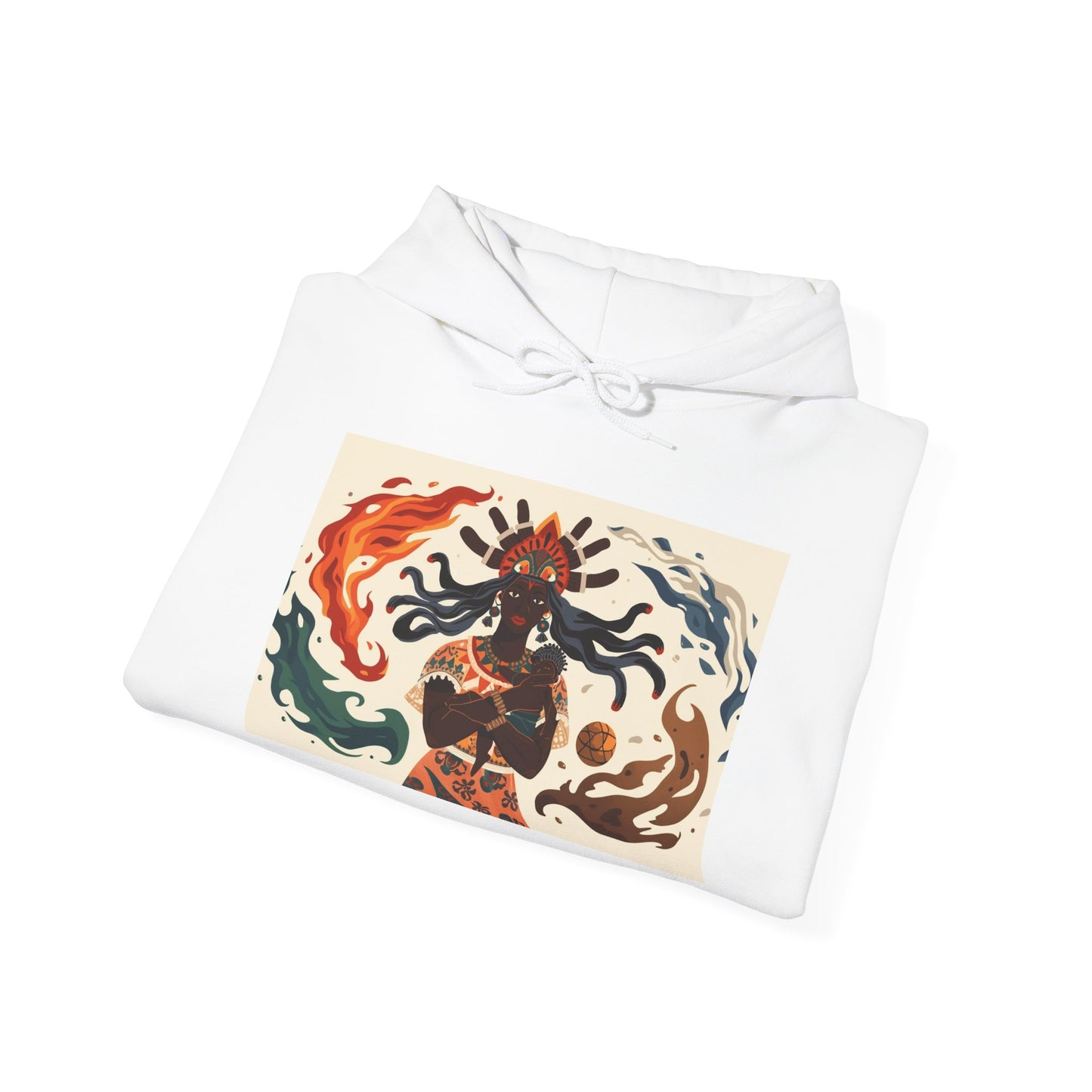 Sacred Mother Hoodie - Divine Fire & Protection