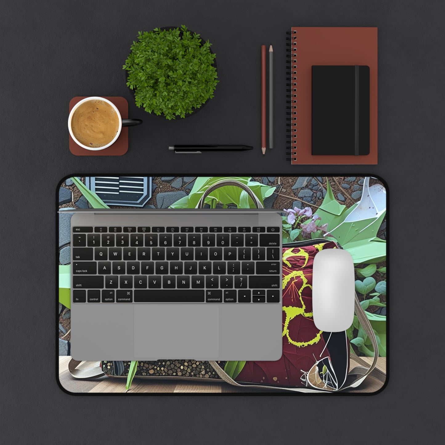 Botanical Flow Desk Mat – Unique Creativity Garden Series