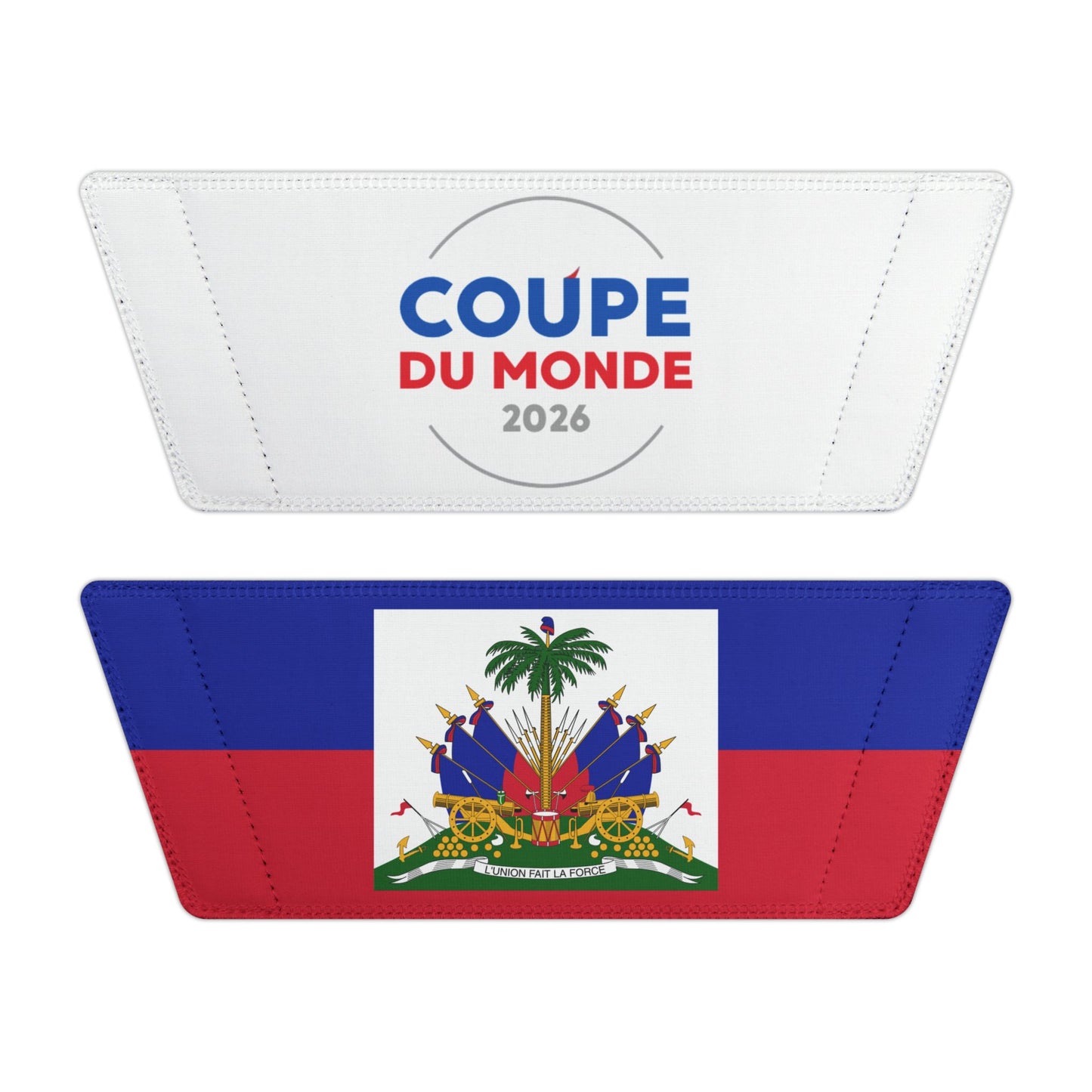 Coupe Du Monde 2026 - Haiti Flag Slides  Limited Edition- Comfortable -  Proudly Haitian