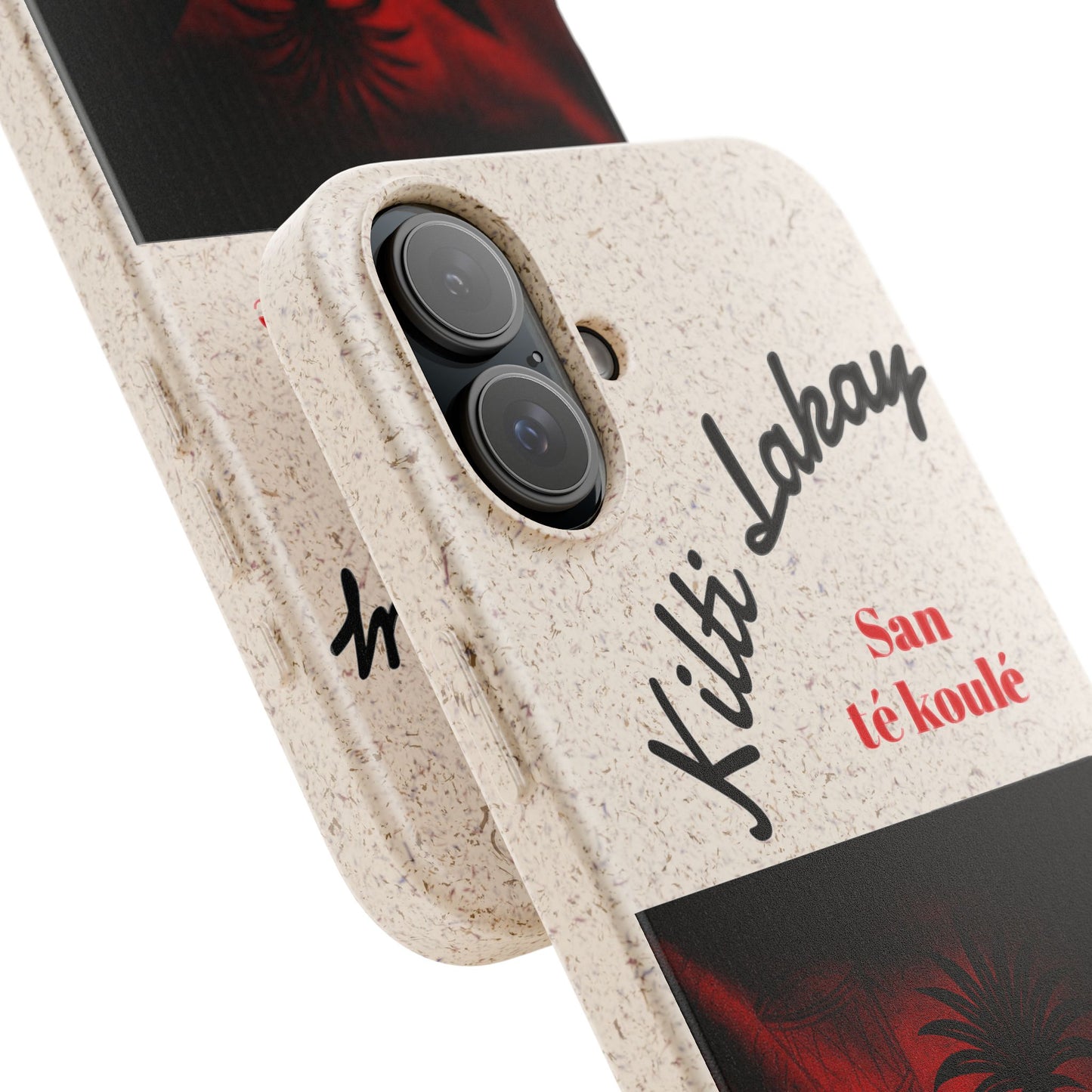 Kilti Lakay™ Eco-Friendly Phone Case | Biodegradable Sustainable Cover, Haitian Heritage