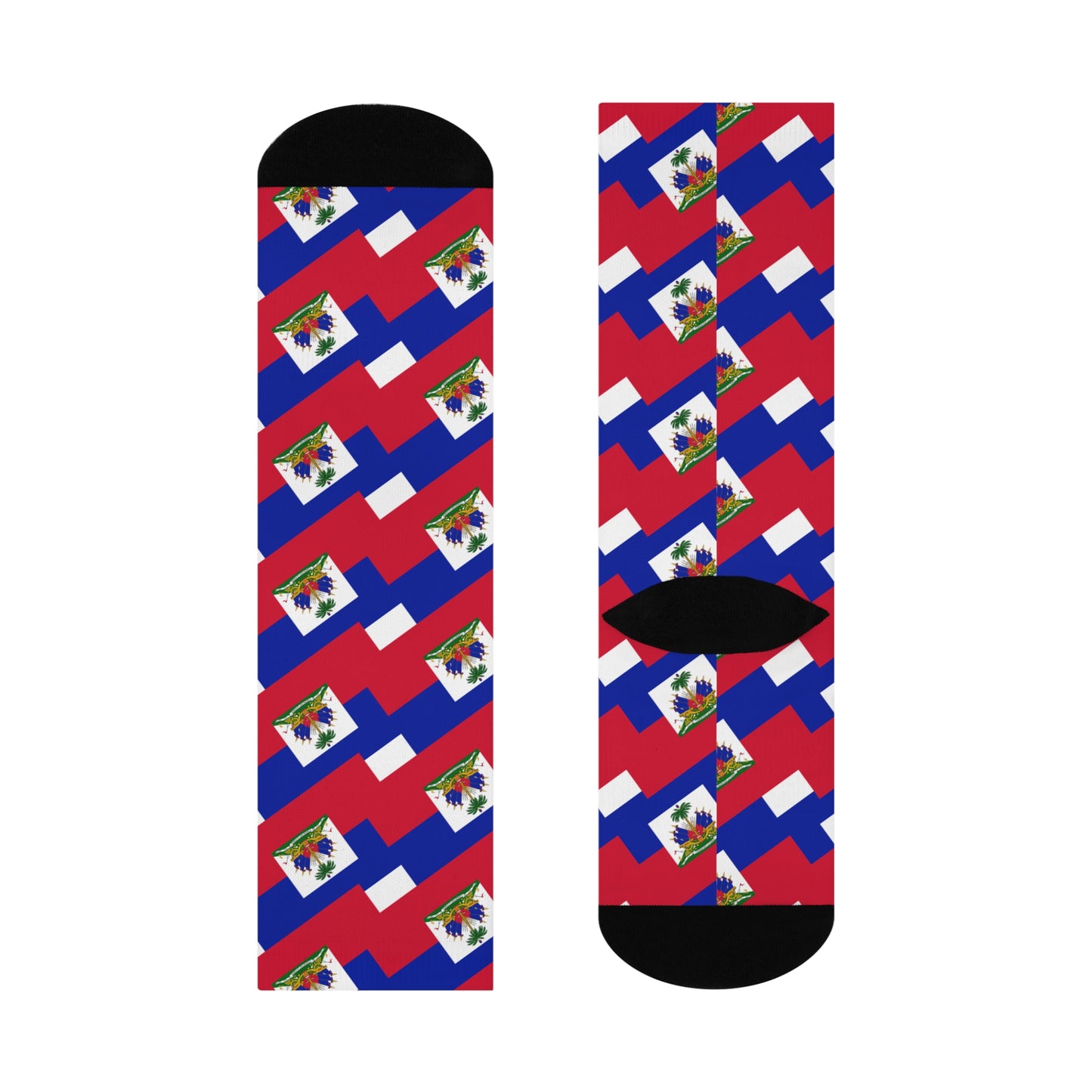 Haiti Coup Du Monde 2026 - Flag Supporter Socks  Unisex | Comfortable | High-Quality Print | Limited Edition