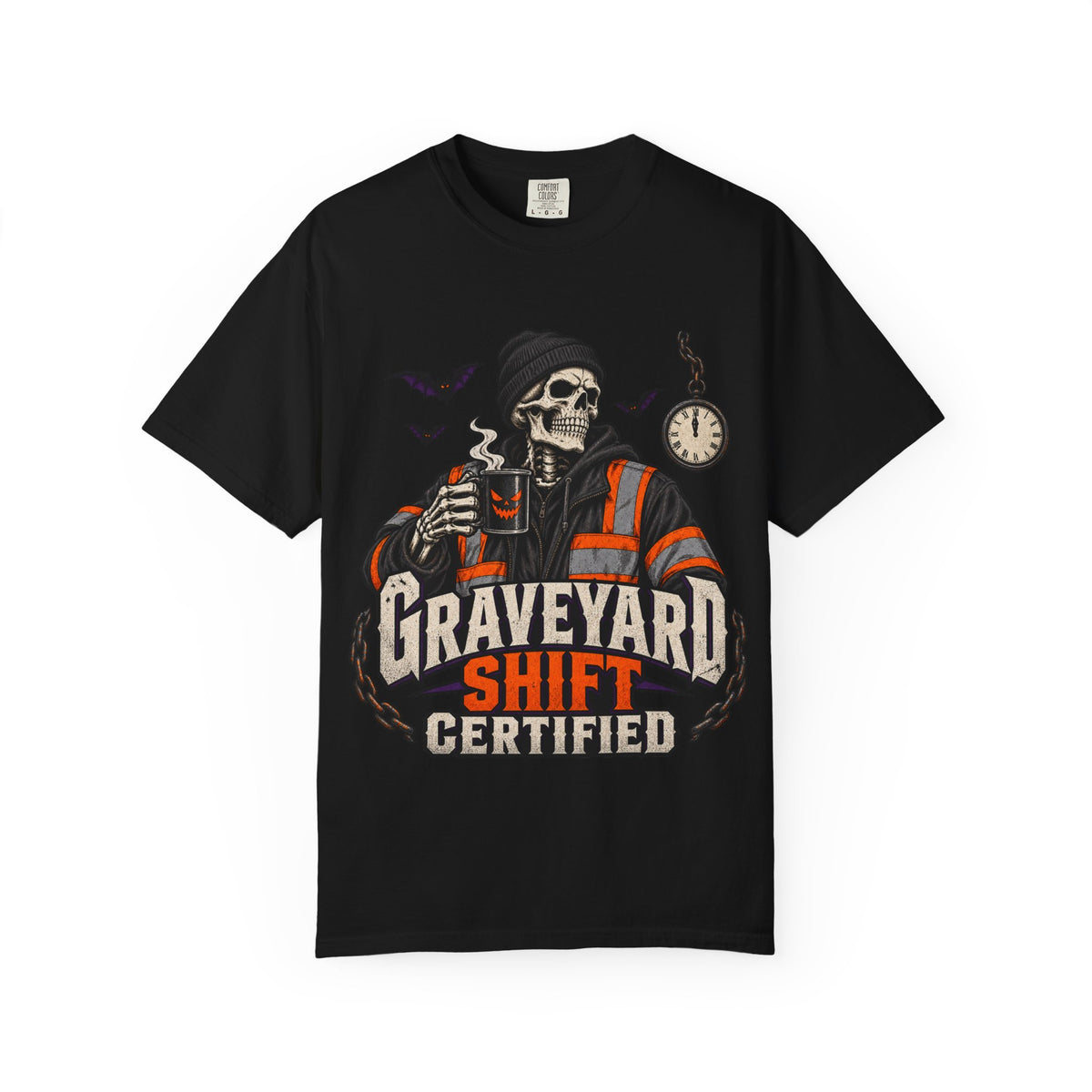 Graveyard Shift Certified Unisex Halloween T-Shirt