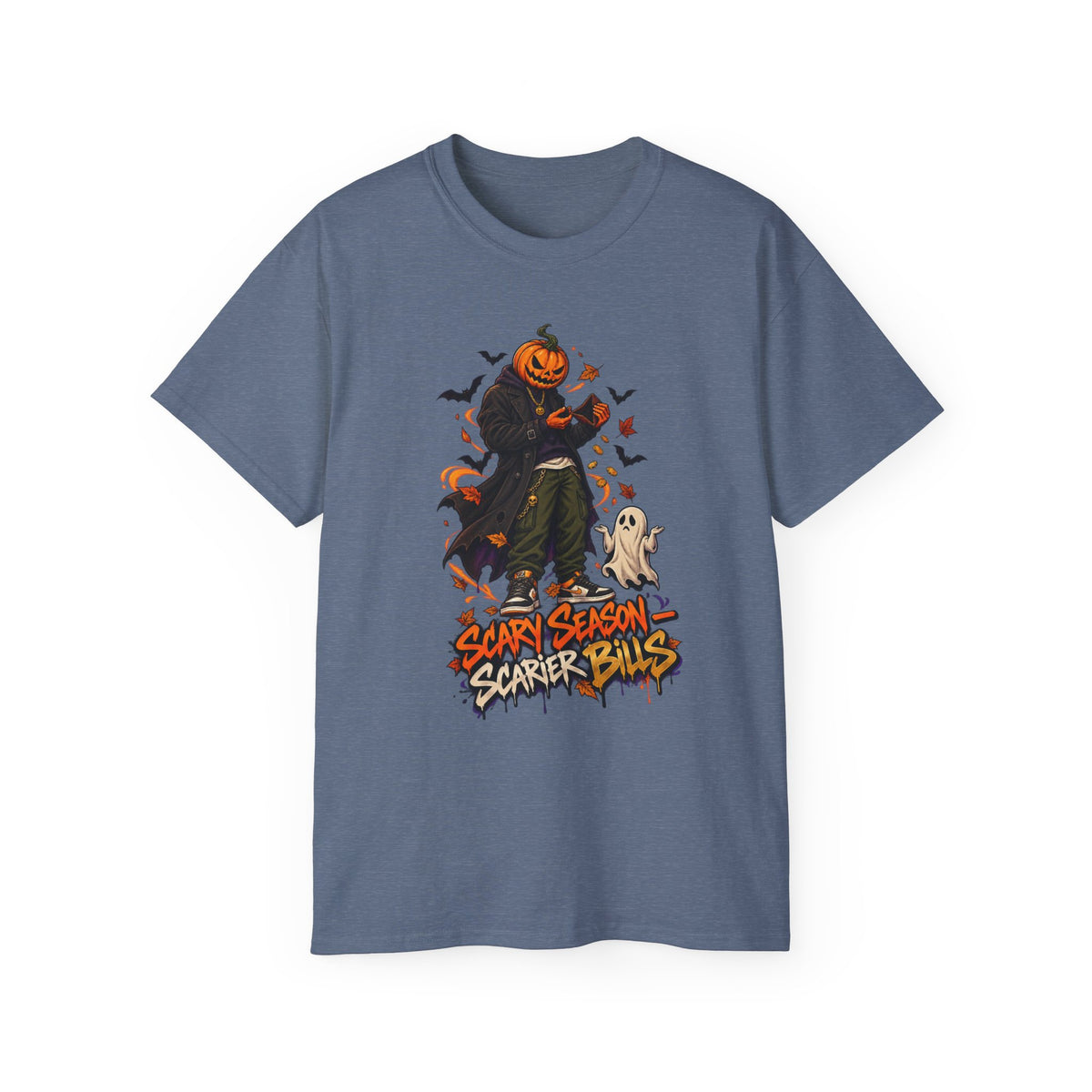 Scary Season, Scarier Bills – Bat Edition Unisex Halloween T-Shirt
