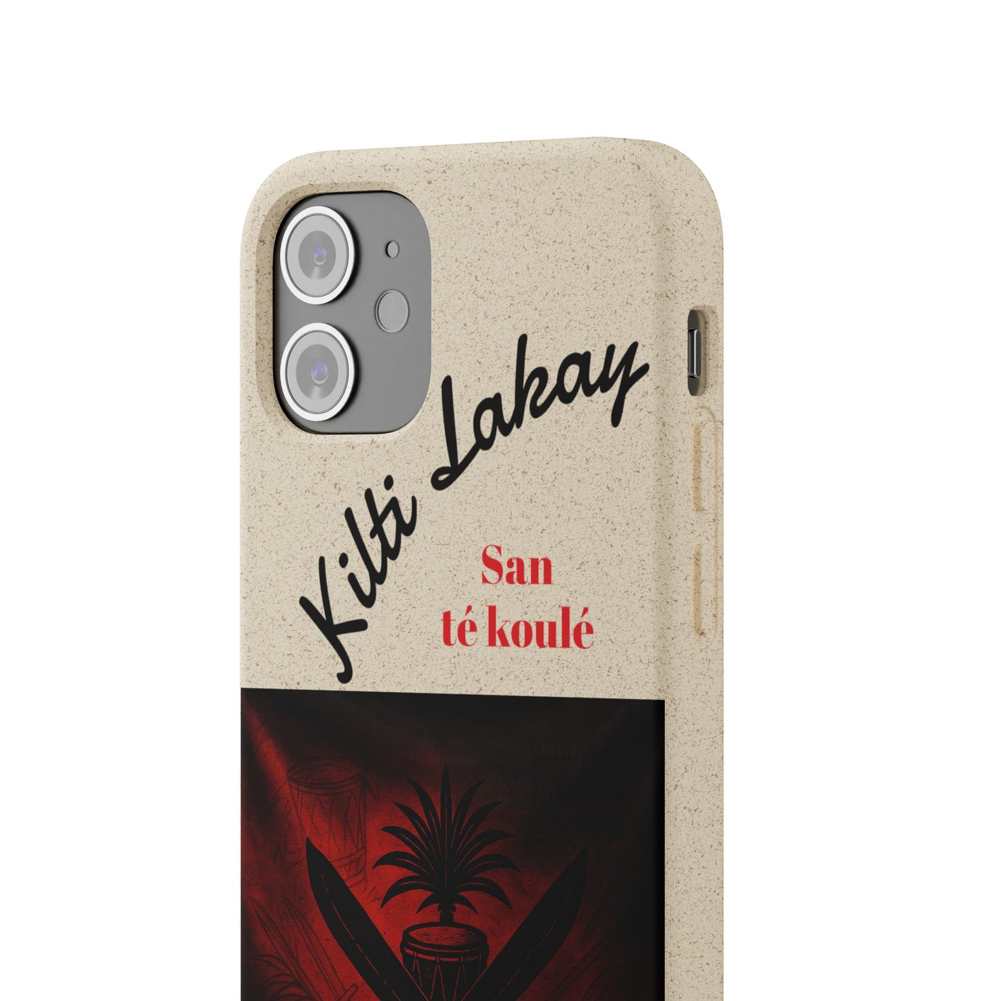 Kilti Lakay™ Eco-Friendly Phone Case | Biodegradable Sustainable Cover, Haitian Heritage