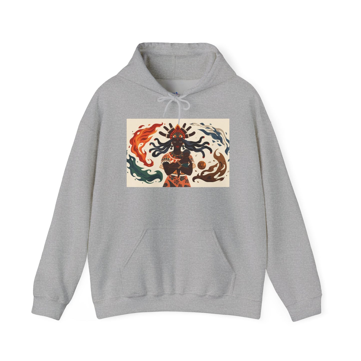 Sacred Mother Hoodie - Divine Fire & Protection