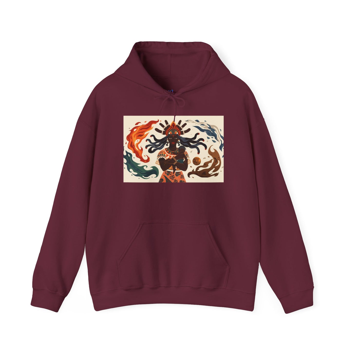 Sacred Mother Hoodie - Divine Fire & Protection