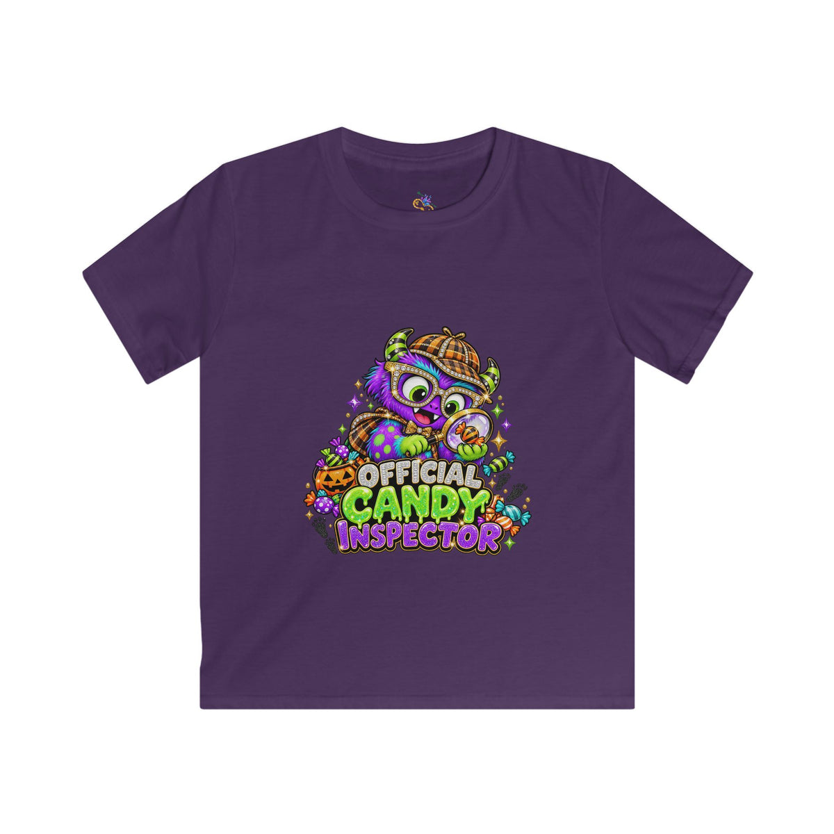 Official Candy Inspector Kids T-Shirt