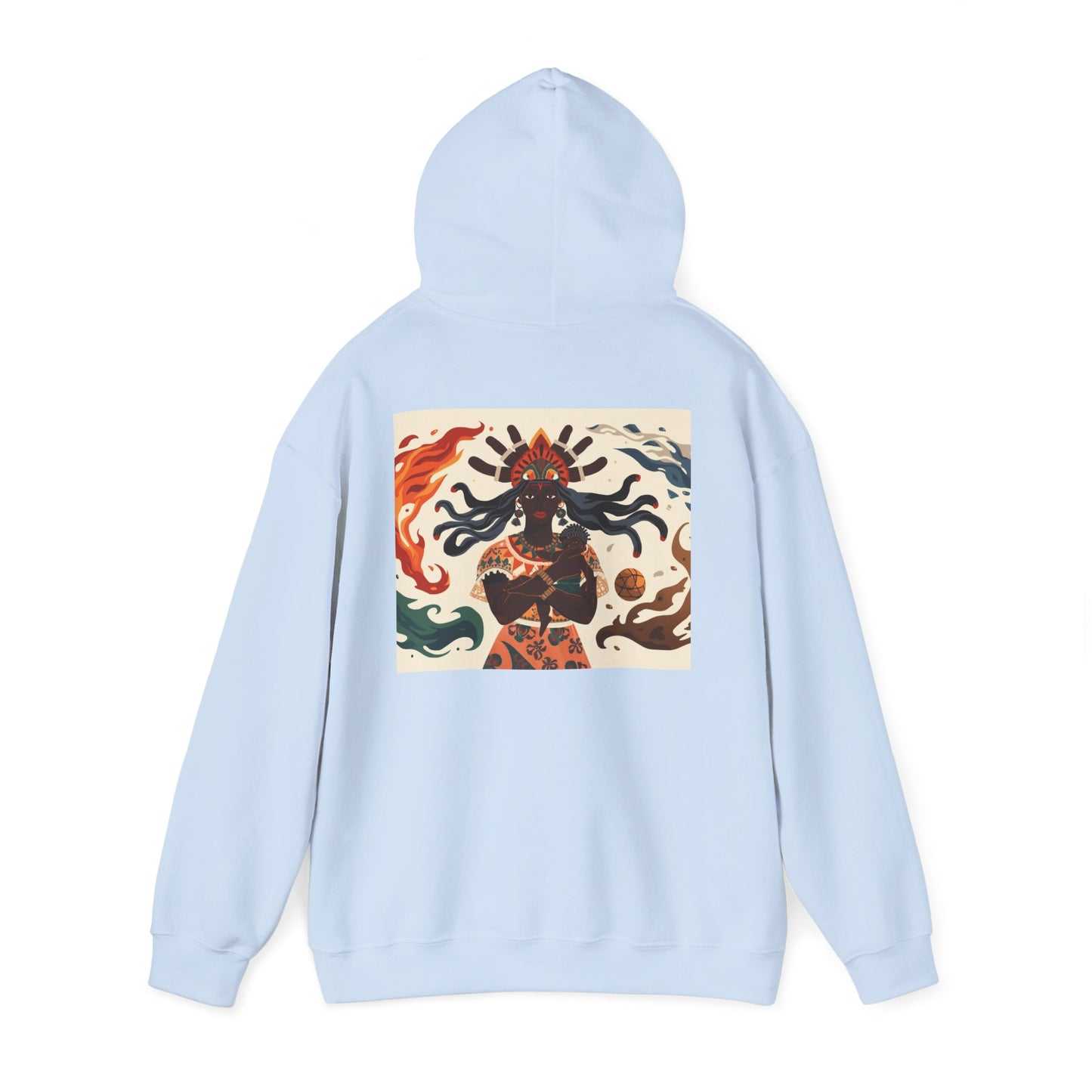 Sacred Mother Hoodie - Divine Fire & Protection
