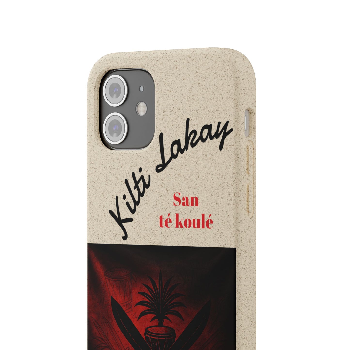 Kilti Lakay™ Eco-Friendly Phone Case | Biodegradable Sustainable Cover, Haitian Heritage