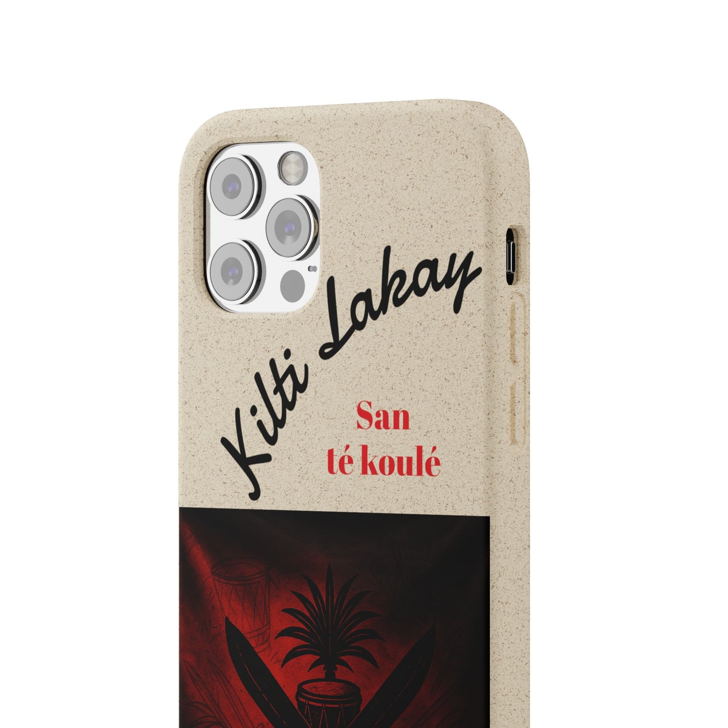 Kilti Lakay™ Eco-Friendly Phone Case | Biodegradable Sustainable Cover, Haitian Heritage