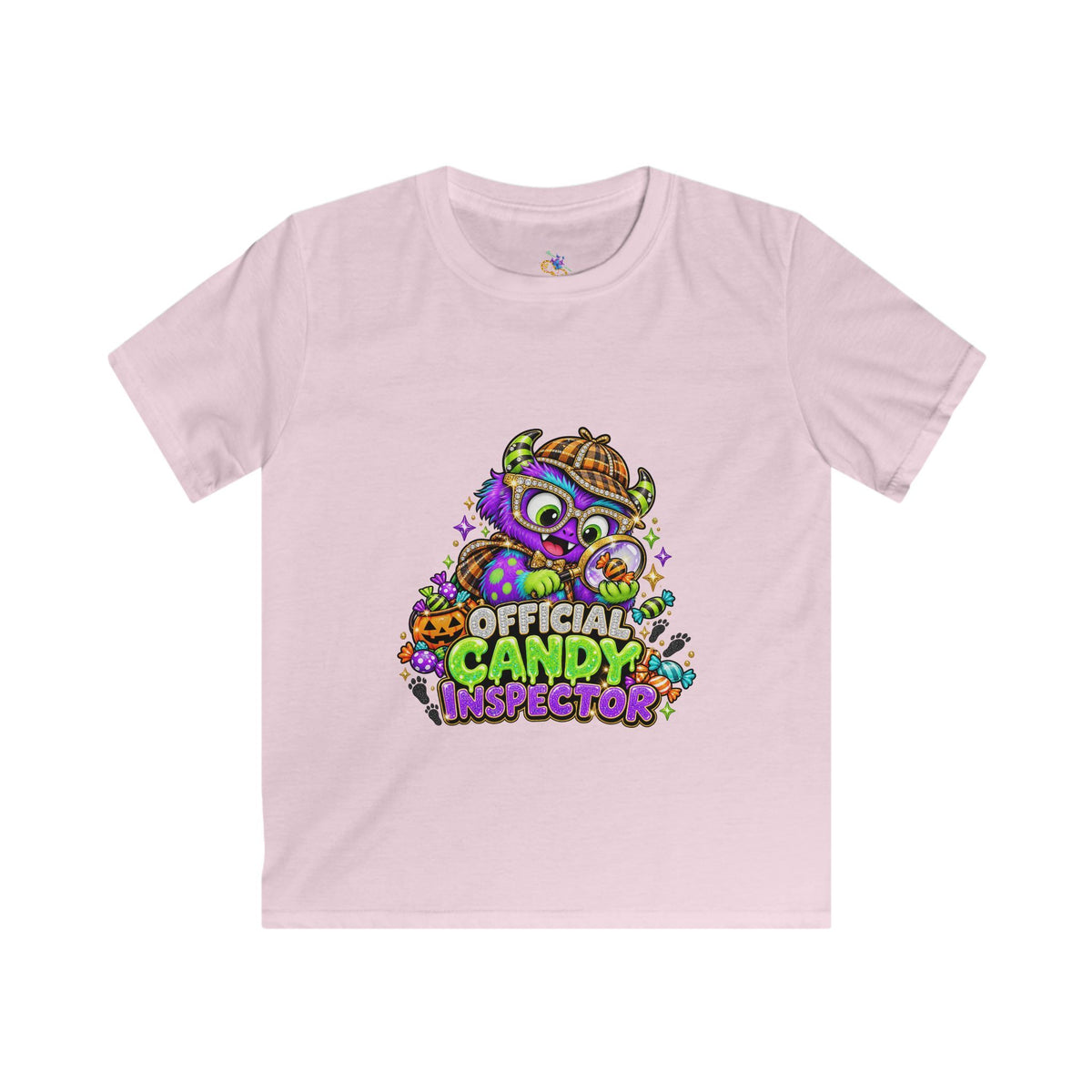 Official Candy Inspector Kids T-Shirt