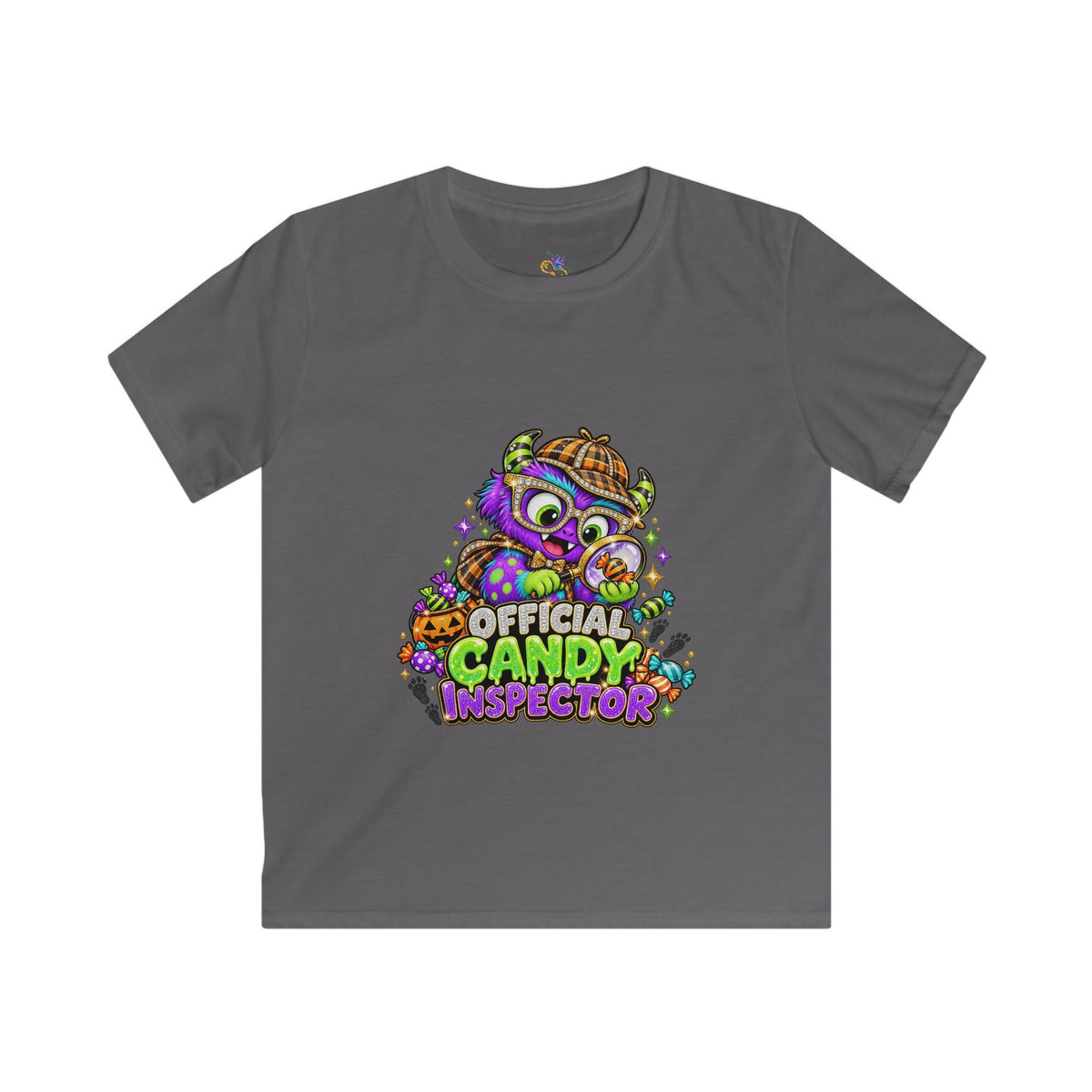 Official Candy Inspector Kids T-Shirt