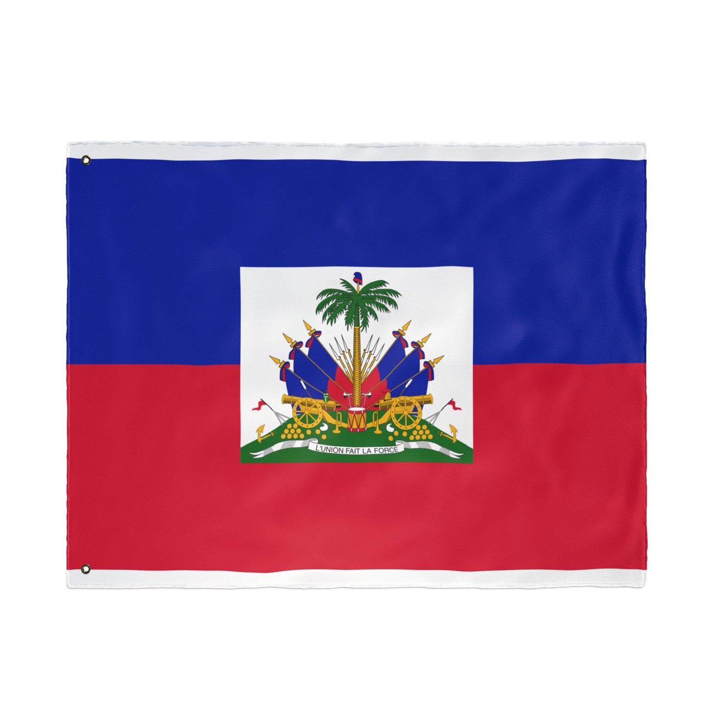 Haiti Flag Double Sided Flag | Nylon Garden Banner, 2-Sided Haitian Flag