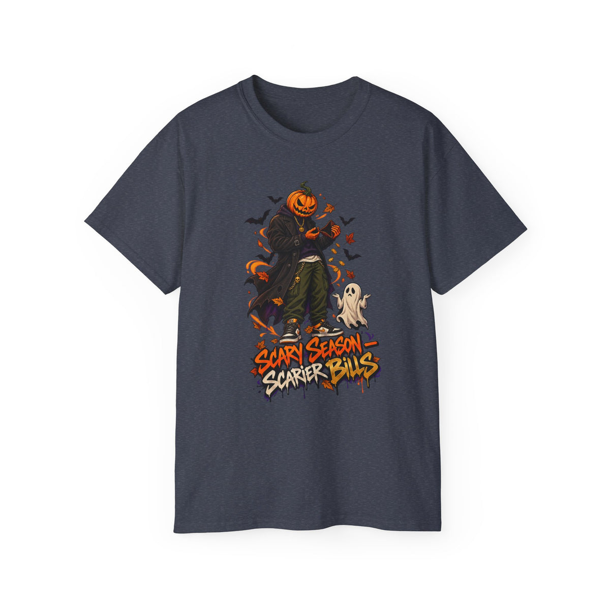 Scary Season, Scarier Bills – Bat Edition Unisex Halloween T-Shirt