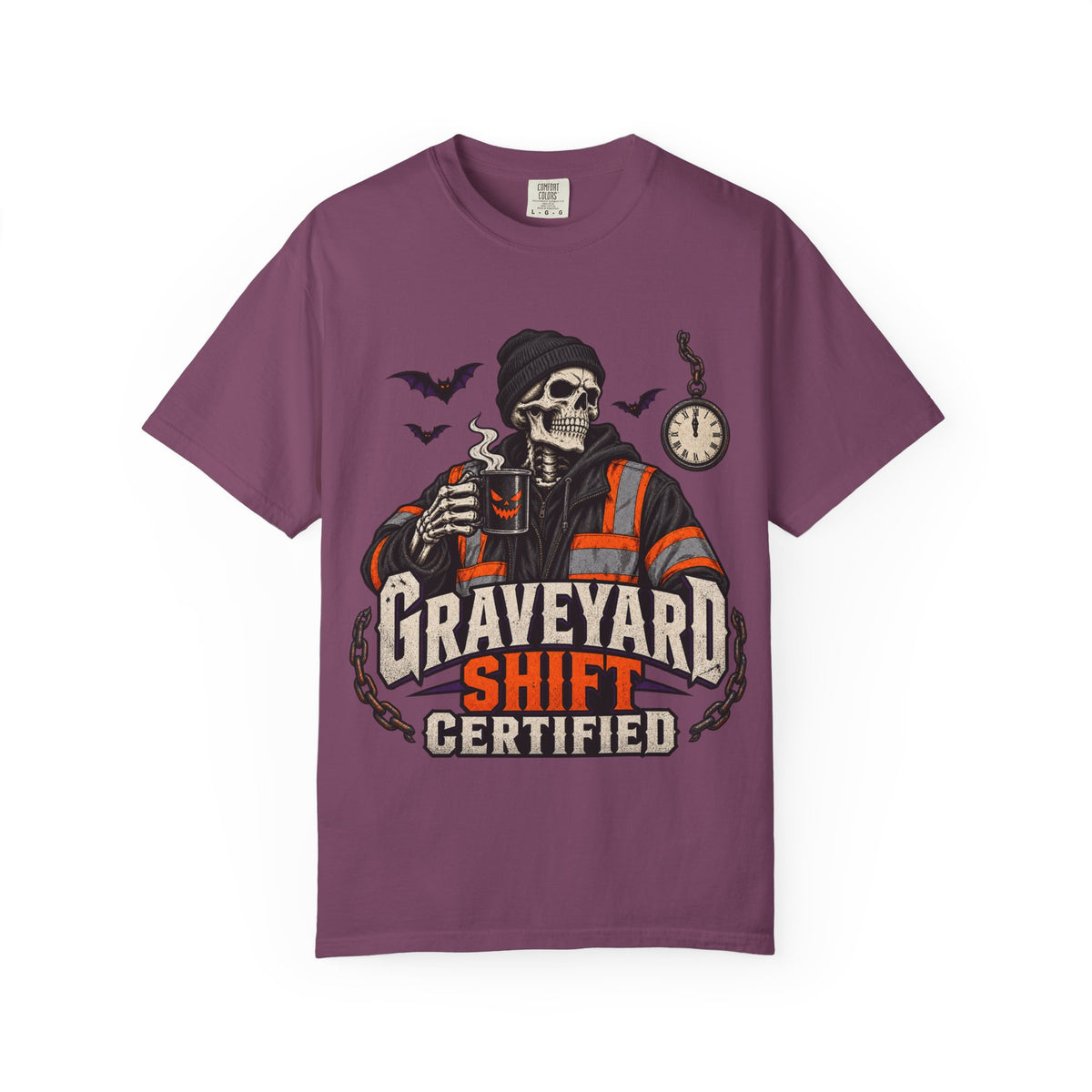 Graveyard Shift Certified Unisex Halloween T-Shirt