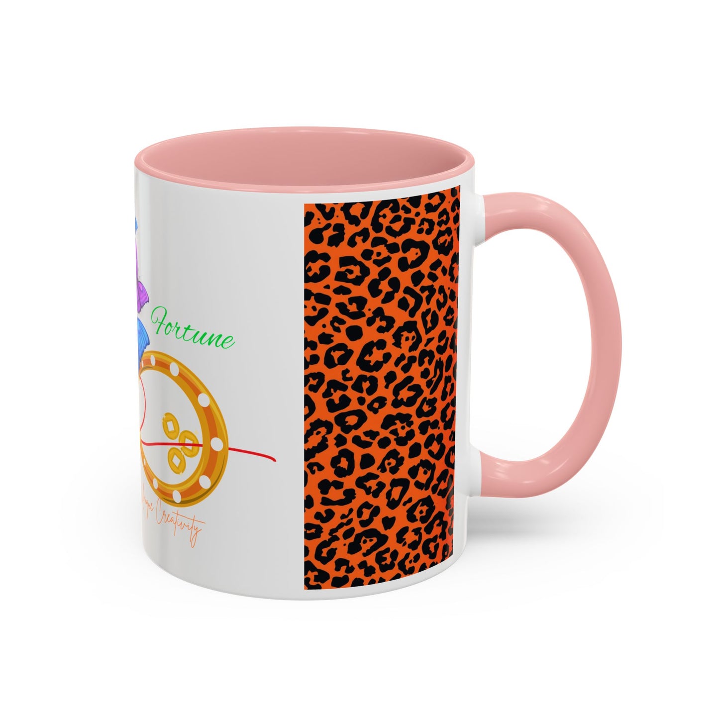 Infinite Fortune™ Wild Luxe Mug – Purple Butterfly Edition