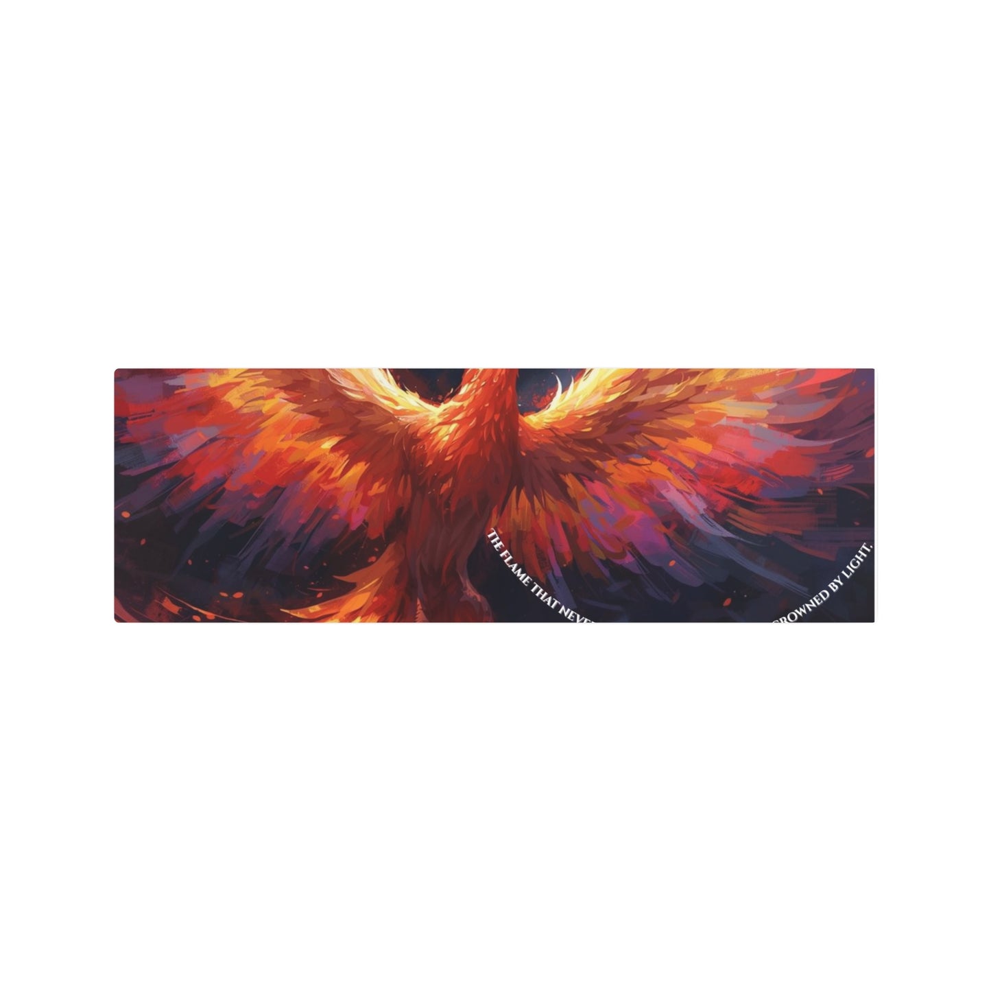 The Flame That Never Dies- Phoenix Rebirth Metal Wall Art sign | Unique Creativity